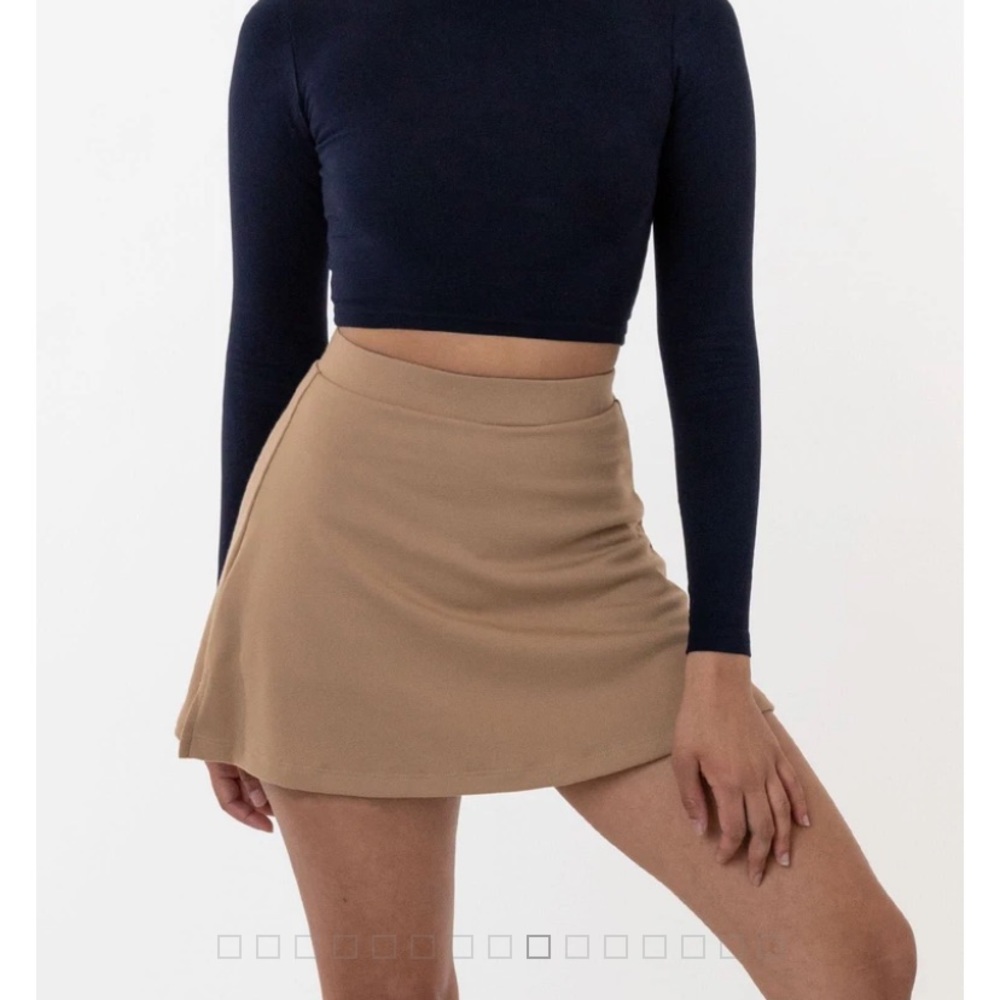 Los Angeles Apparel Skort Khaki XS